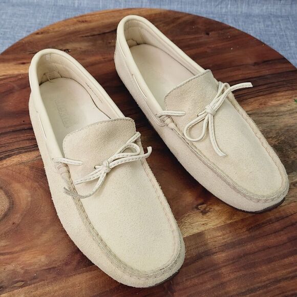 Dexter Leather Suede Driving Moccasin Light Sand Women’s Size: 8.5M - Picture 12 of 12